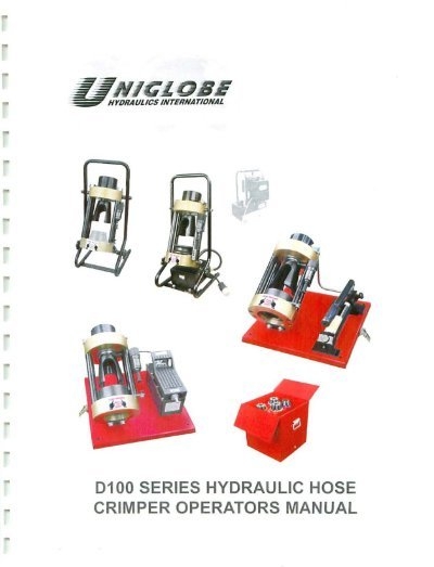 Iseki Hydraulic Manual Crimper